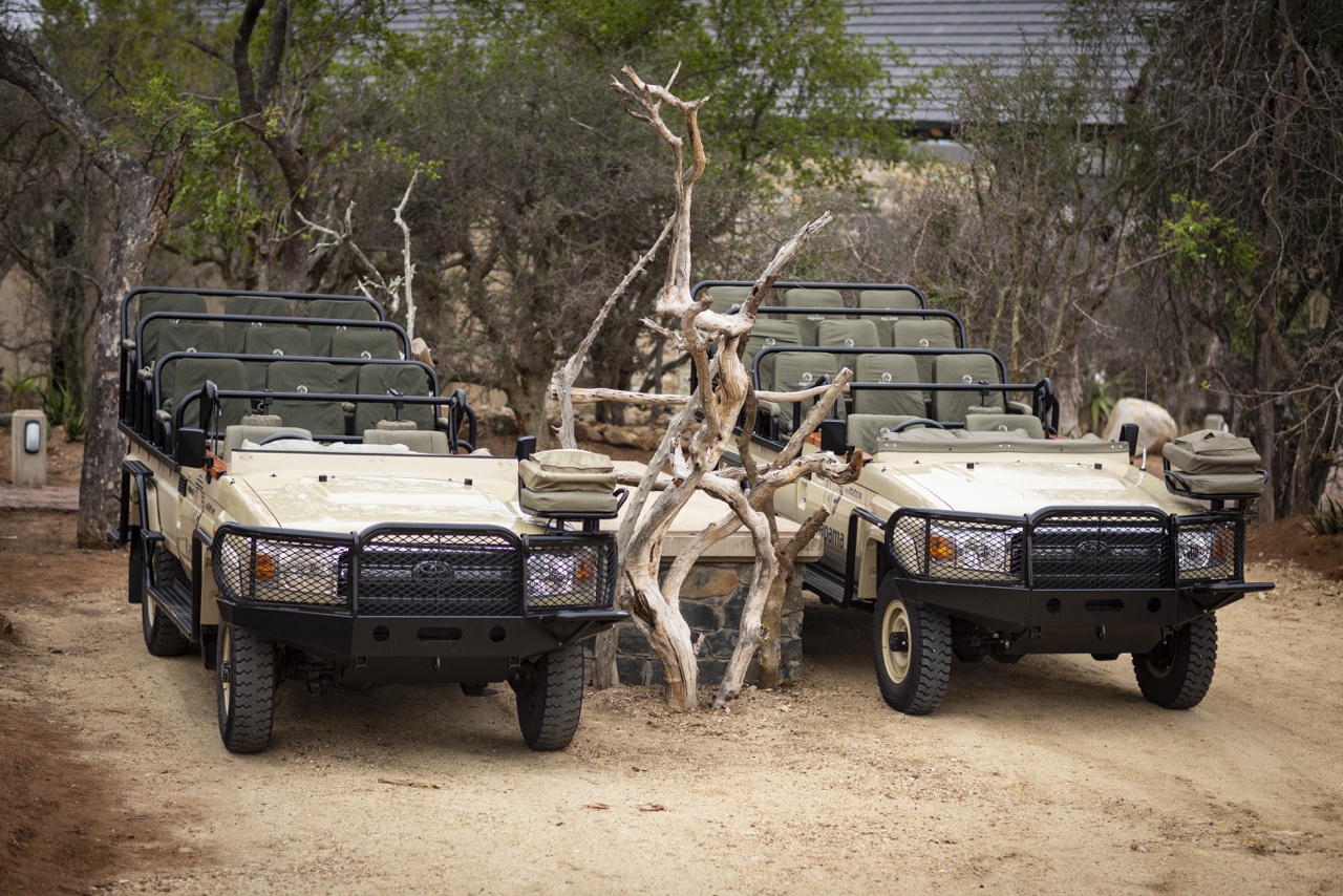 Kapama River Lodge Game Vehicle Access Bays